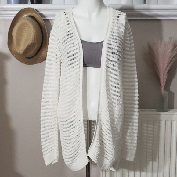 Forever 21 Cable Knit Midi Cardigan- S - Picture 3 of 10